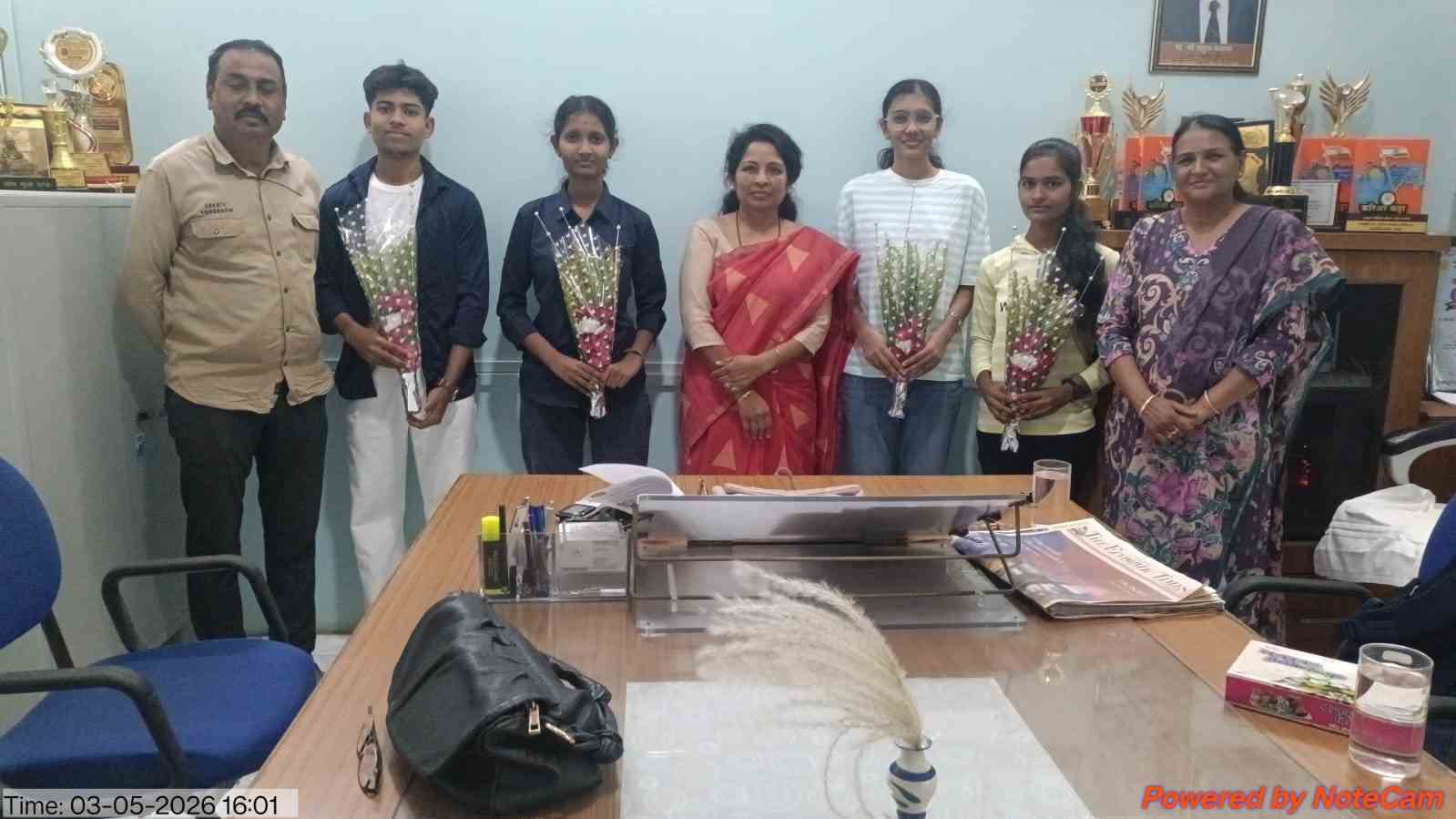 एचएससी बोर्ड में जी.एस. कॉलेज का जलवा: मेरिट लिस्ट में चमके छात्र, 95.83% के साथ मानसी वालके बनीं जिला द्वितीय